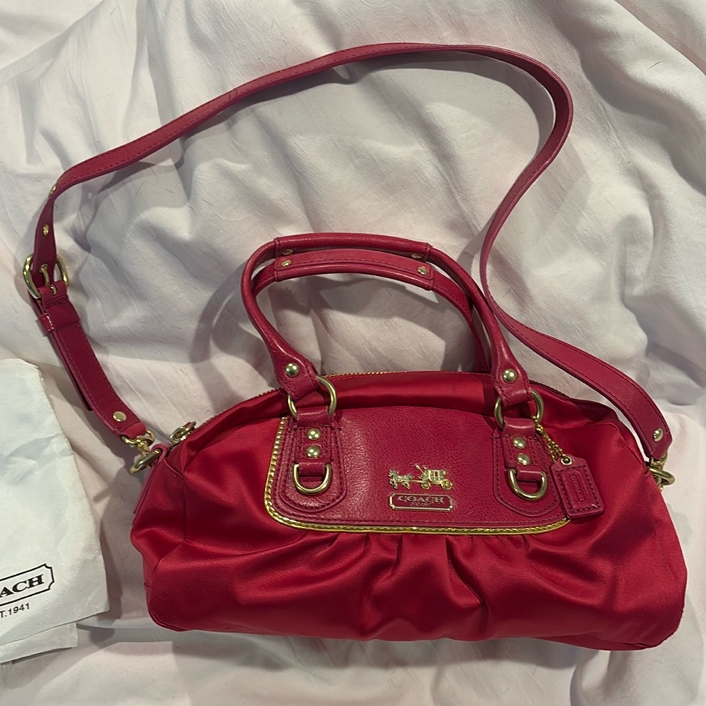 Woman’s coach handbag